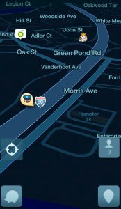 Waze on a Smartphone works well on a motorcycle