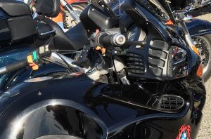 Empty Motorcycle GPS Cradle